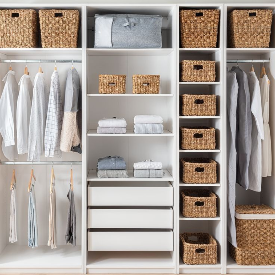Organización closet y espacios