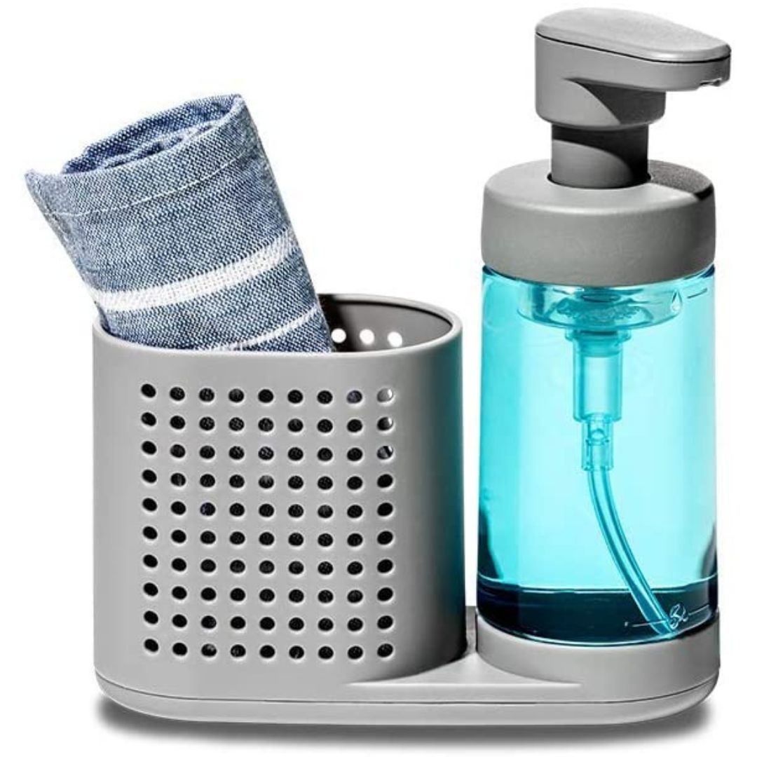 Dispensador Jabonera Espumadora Madesmart con Organizador