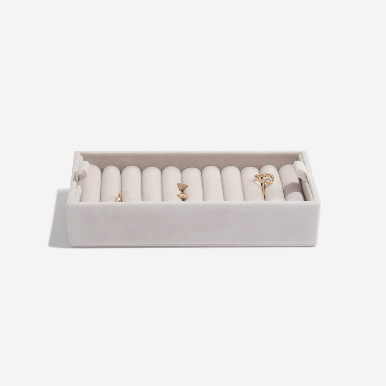 Joyero para anillos y aros, 10 compartimientos