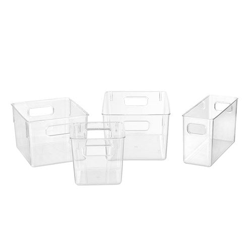 Organizador Refrigerador Boxsweeden Transparente Grande 28 x 20 cm