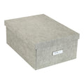 Caja Organizadora Bigso Box Karin 22 x 31 cm Lino