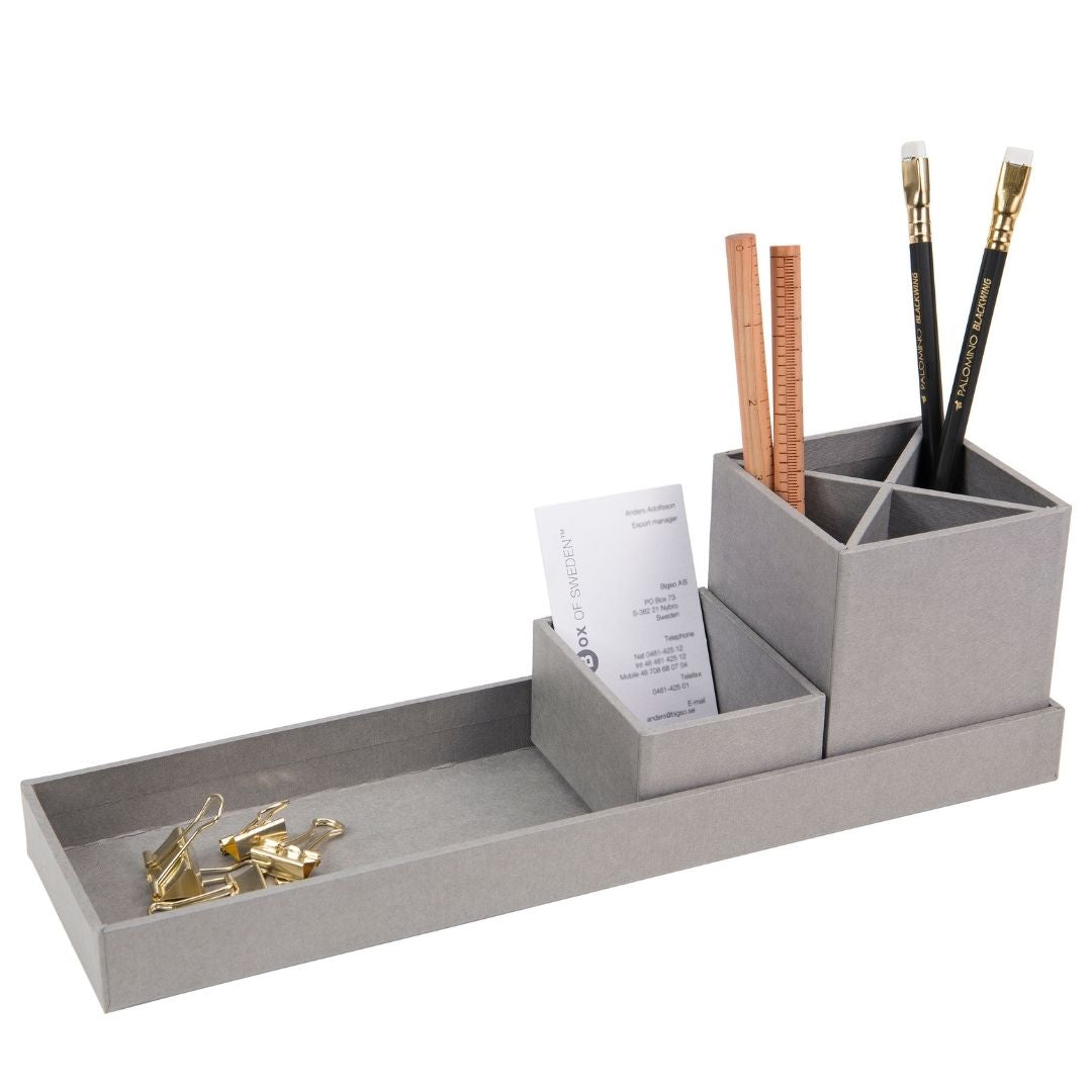 Organizador de Escritorio Bigso Box Corrugado
