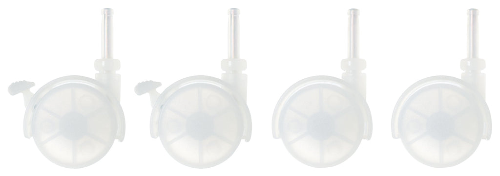 Set de 4 Ruedas Montables para Cajas