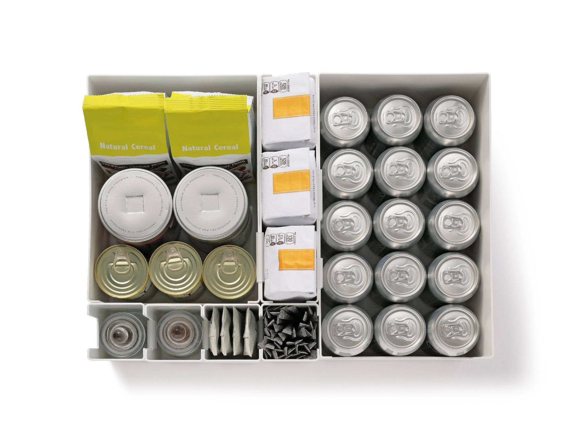 Organizador para Cajon y Despensa Apilable Like It 7 x 7 cm