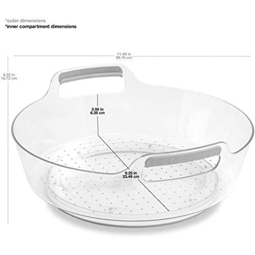 Organizador Giratorio Madesmart Profundo para Refrigerador