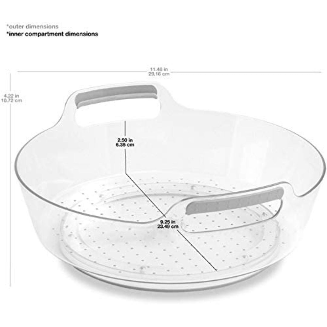 Organizador Giratorio Madesmart Profundo para Refrigerador