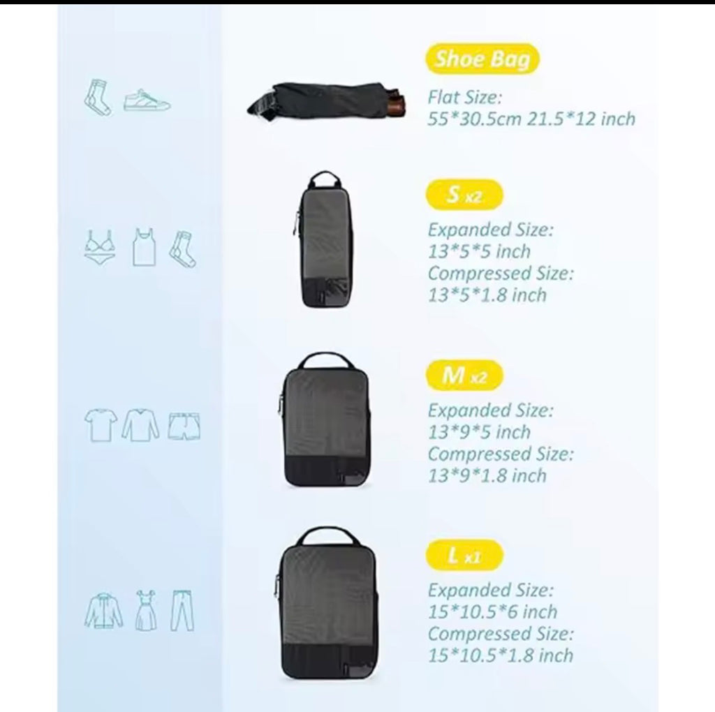 Organizador de maletas